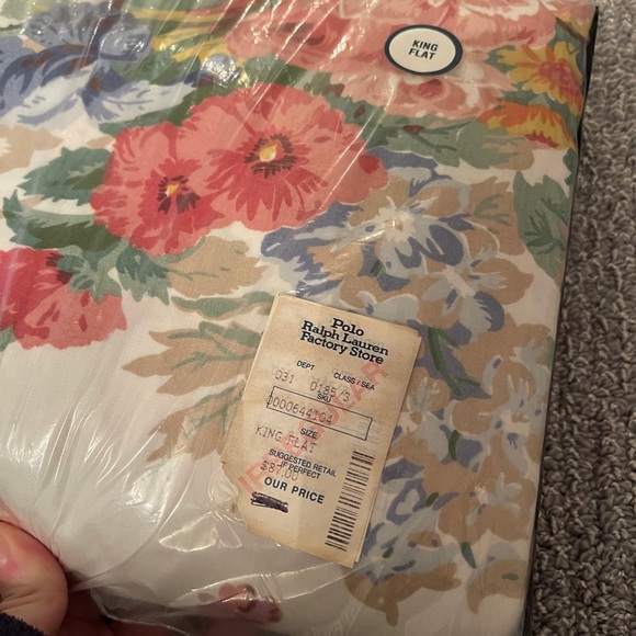 Ralph Lauren king flat sheet - Picture 2 of 7